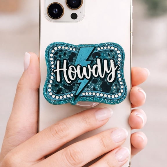 Howdy Lightning Phone Grip
