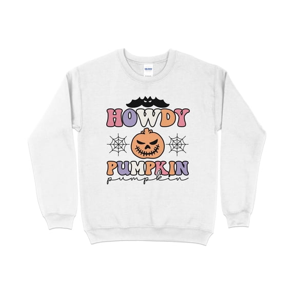 Howdy Pumpkin Sweatshirt, Comfort Colors Sweatshirt, Retro Halloween Sweatshirt, Halloween Shirt, Vintage Halloween Shirt