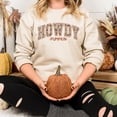 thumbnail image 1 of Howdy Pumpkin Sweatshirt, Halloween Sweatshirt, Halloween Cowboy Sweatshirt, Halloween Pumpkin Sweater, Halloween Sweatshirt (Sizes:L; Colors:White;), 1 of 1