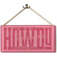 thumbnail image 1 of Howdy Sign, Hot Pink Preppy Howdy Western Wood Signs Wall Hanging, Pink Cowgirl Room Wall Decor, Pink Western Decor, Western Home Living Room Decor, 11.8X5.9 Inch Wall Pediments, 1 of 6