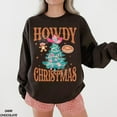thumbnail image 1 of Howdy Sweatshirt, Western Shirt, Retro Sweatshirt, Cowboy, Cowgirl Shirt, Sweater Tshirt All Size S-5XL, 1 of 5