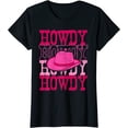 thumbnail image 1 of Howdy T-shirt Country Southern Rodeo Women Western T-Shirt, 1 of 3
