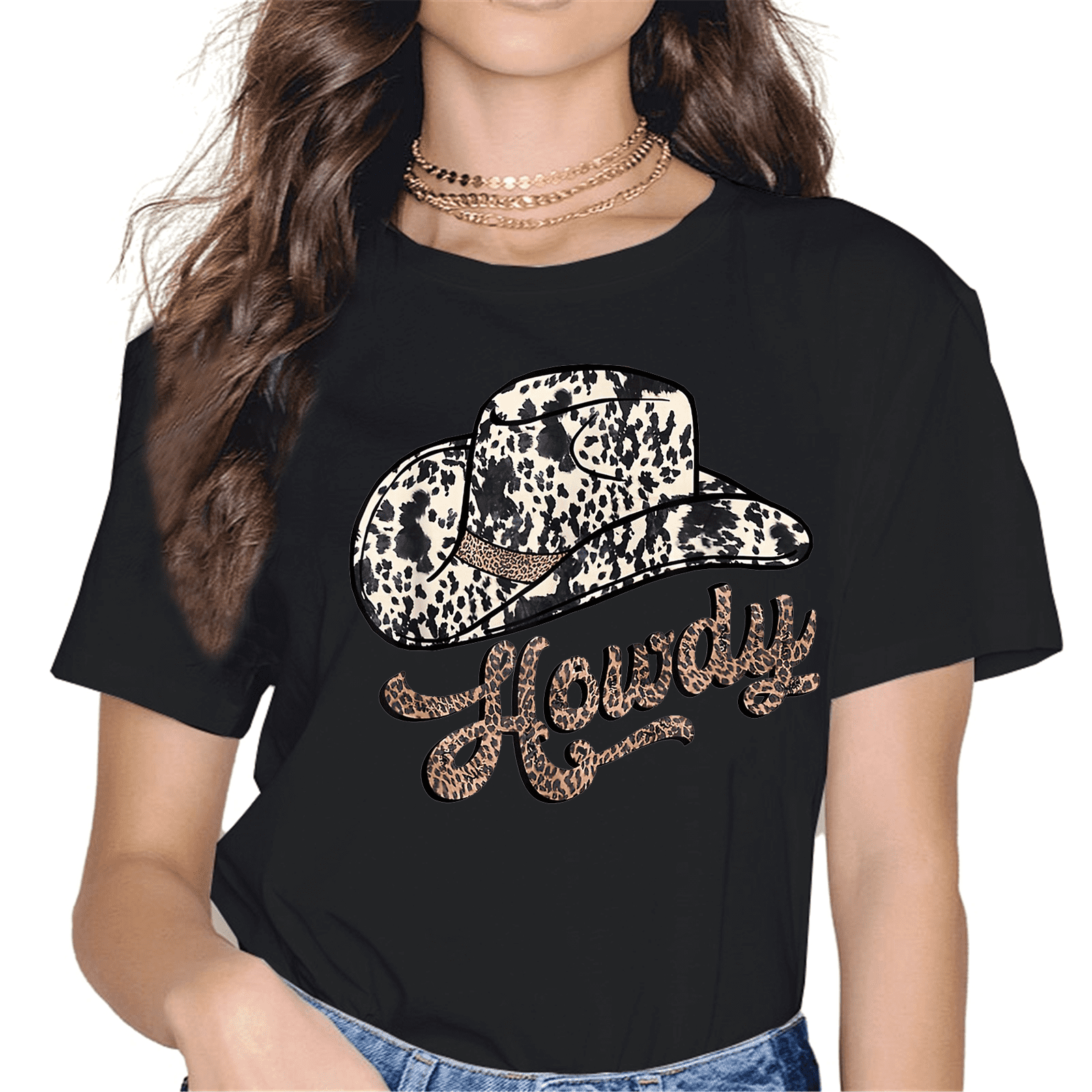 Howdy T-Shirt For Women - Southern Cowgirl Country Music Top - View #8