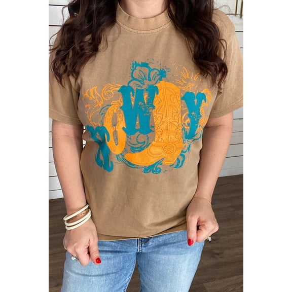 Howdy Urban Heavy Camel Tee