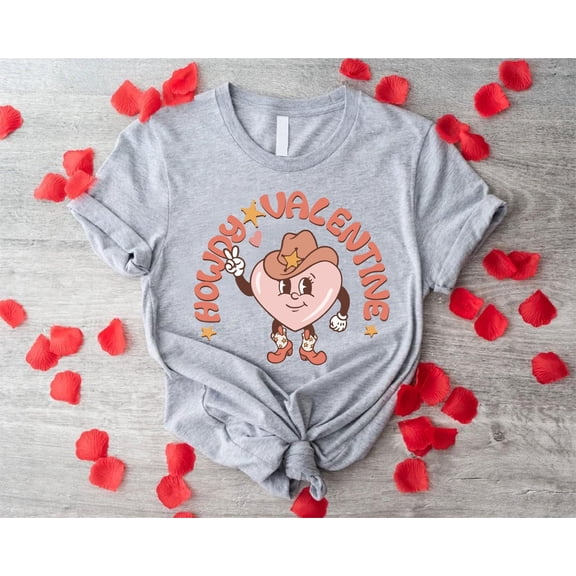 Howdy Valentine Shirt, Western Valentin's Day, Howdy Shirt Women, Western Valentines Day Gift, Retro Valentine Day Shirt, Valentine SWEATSHIRT All Size S-5XL