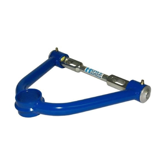 Howe 2214607 11.5 in. 7 deg Universal Slotted Control Upper A Arm, Blue Powder Coated