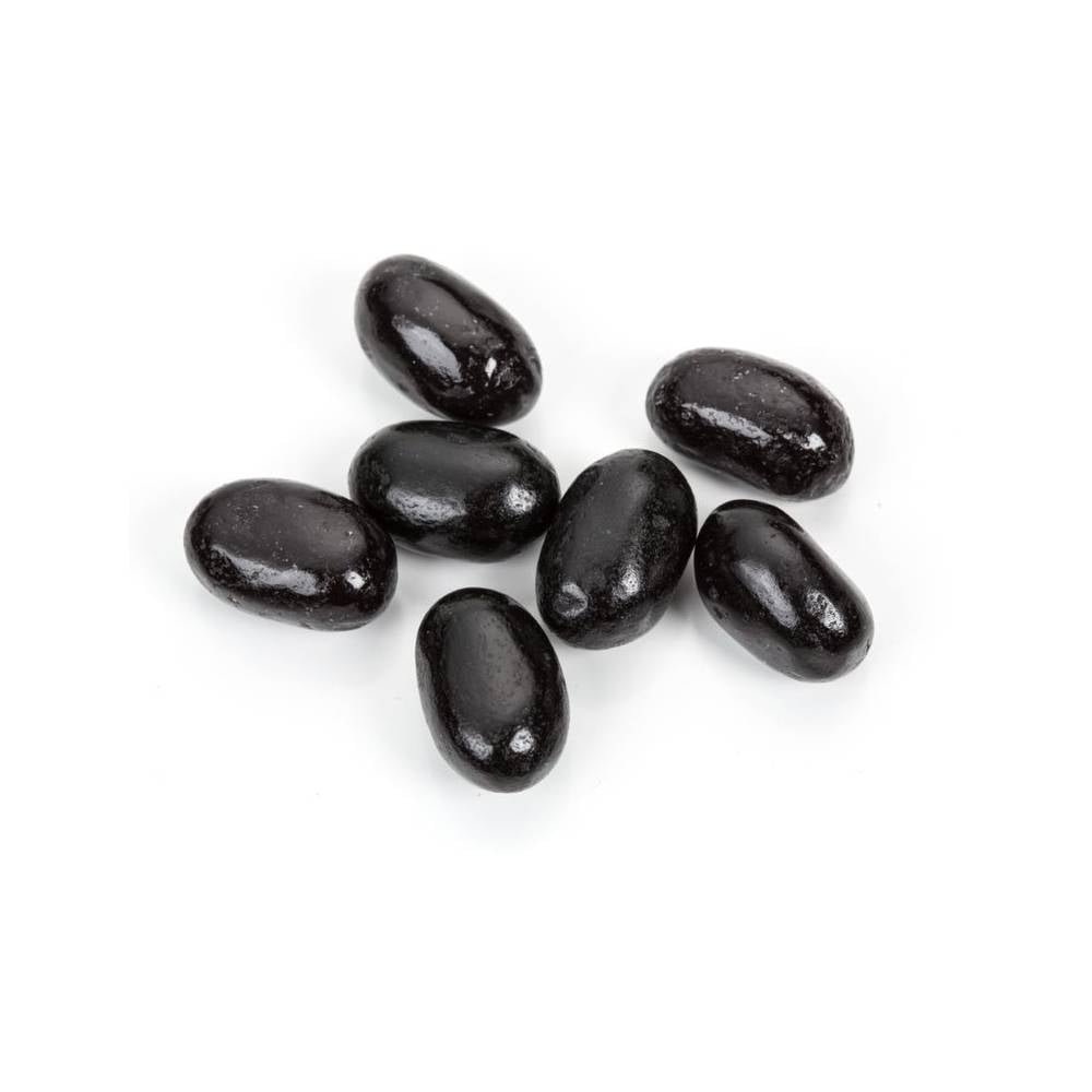 Howe Black Licorice Jelly Beans, Four 19oz Bags of Jumbo Jelly Beans