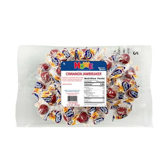 Howe Cinnamon Jawbreaker Hard Candy, 12.5 oz, Bag