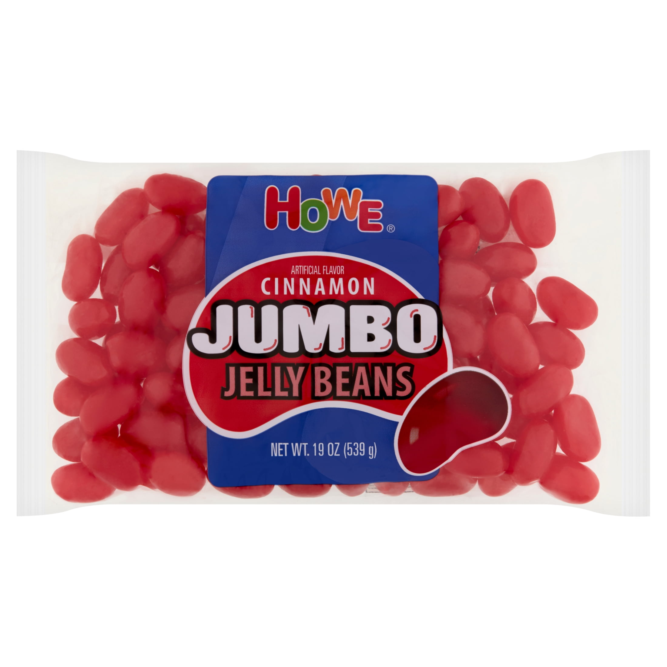 Howe Cinnamon Jumbo Jelly Beans, Jelly Beans 19 oz Bag