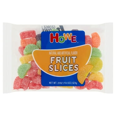 Howe Fruit Slice Gummy Candy, 22 oz, Bag