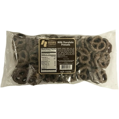 Howe Milk Chocolate Pretzels Chocolate Candy, 11 oz, Bag