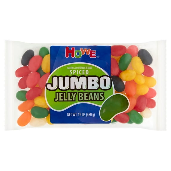 Howe Spiced Jumbo Jelly Beans, Jelly Beans 19 oz Bag