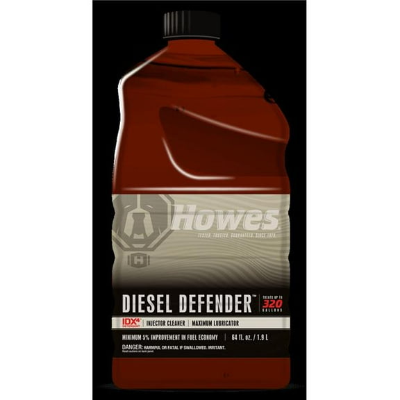 Howes Lubricator 103020 64 oz Diesel Defender Injector Cleaner - Pack of 6