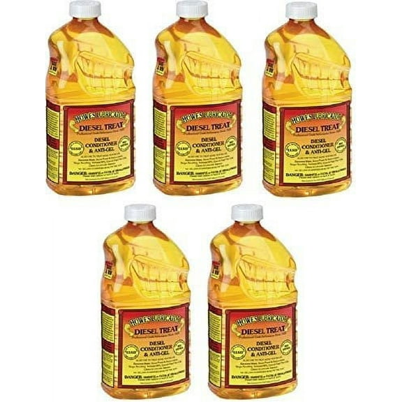 Howes Lubricator HL103060 1/2 Gallon Diesel Treat Fuel Conditioner Anti-Gel - Quantity 5