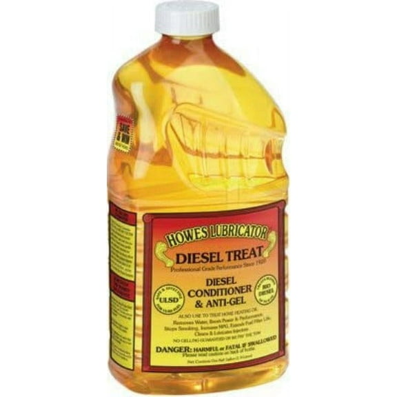 Howes Lubricator HL103060 1/2 Gallon Diesel Treat Fuel Conditioner & Anti Gel - Quantity of 4