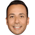 thumbnail image 1 of Howie Dorough (Smile) Celebrity Mask, Flat Card Face, Fancy Dress Mask, 1 of 5
