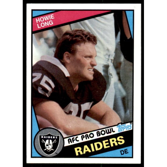 Howie Long Rookie Card 1984 Topps #111