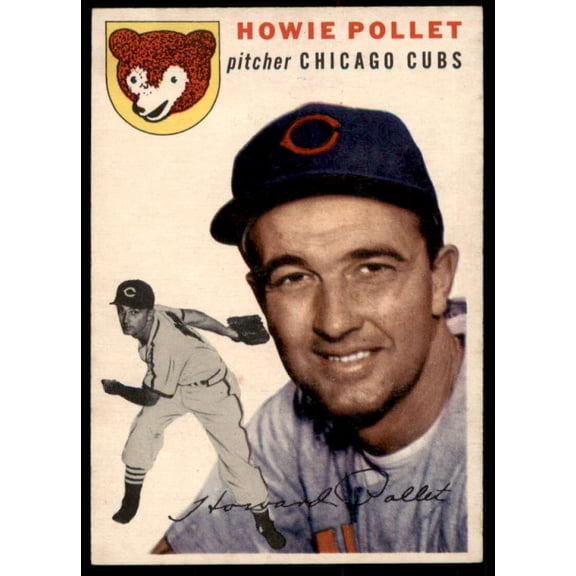 Howie Pollet Card 1954 Topps #89