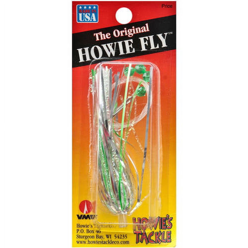 Howie's Tackle The Original Howie Fly Fishing Lure, Green Silver