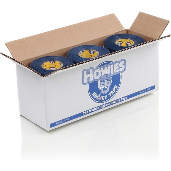Howies Hockey Tape - Navy Blue Shin Pad Tape (12 Pack)