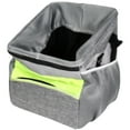 thumbnail image 1 of Howish Bike Pet Basket Dogs Carrier Bike Basket Handlebar Front Basket Grey(12.2"X11.02"X14.57"), 1 of 8