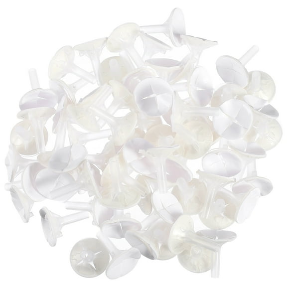 Howish Candy Holder 100pcs Balloon Stand Adhesive Holder for Wedding Birthday Decor,plastic(0.98"X0.91"X0.91")