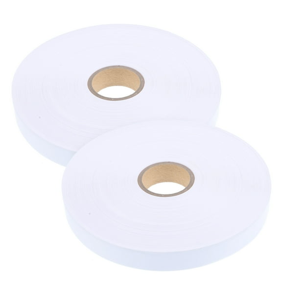 Howish DIY Washing Label 1 Roll Blank White Nylon Washing Label Fabrics Package DIY Printing Tape(78.74"X0.79"X0.04")