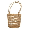 thumbnail image 1 of Howish Flower Basket Rattan Flower Basket with Handle - Storage & Decor(8.86"X4.33"X4.33"), 1 of 9