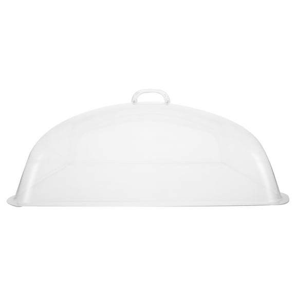 Howish Food Cover Clear Lid Pastry Tray Cover for Home Bakery and Restaurant,plastic(16.54"X12.8"X6.3")