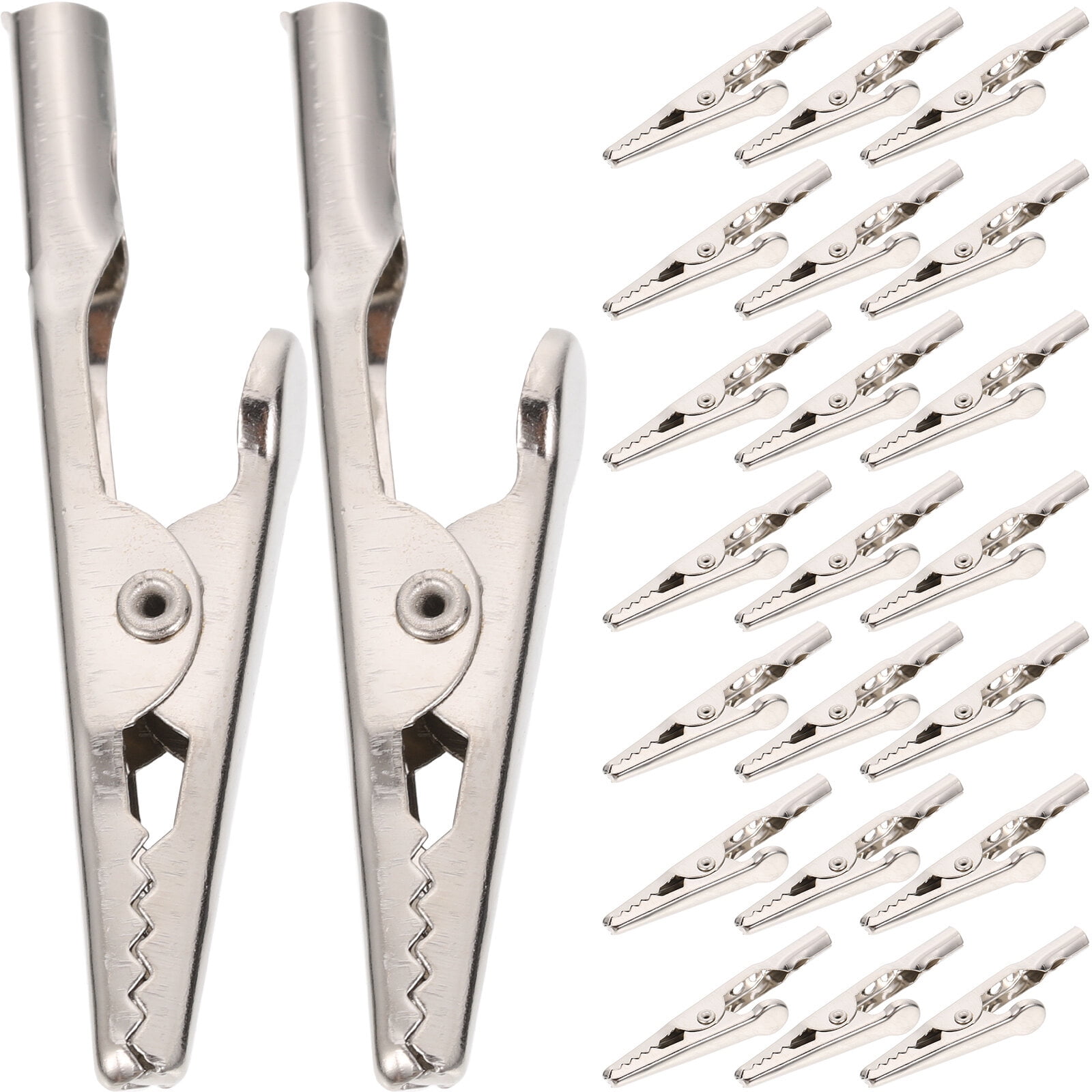 Metal Mini Spring Clamps 20 Pcs XGNG 24PCS Gold Crocodile Clamps Metal ...