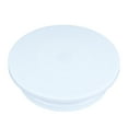 thumbnail image 1 of WRISTBIQUE 360 Degrees Rotation Cake Rotating Stand White 1Set 10.6x8.9x2.8in, 1 of 8