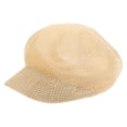 thumbnail image 1 of Howish Straw Hat Women's Straw Newsboy Cap Bakerboy Beret Visor Summer Hat(11.02"X8.27"X4.33"), 1 of 8