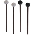 thumbnail image 1 of Howish drum mallet 2 Pairs Drum Mallets Sticks Rubber Wood Handle Tongue Drumsticks Accessory(0.71"X0.71"X6.77"), 1 of 9