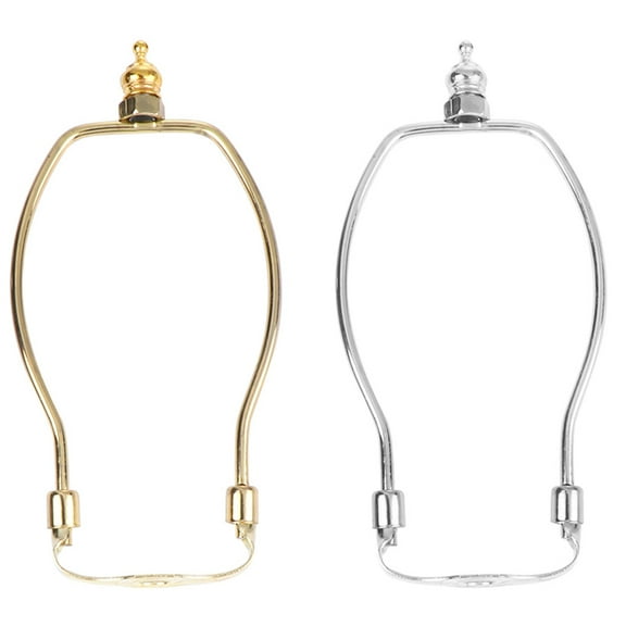 Howish lamp harp 6" Kids Lamp Harp with Base & Finials - 2 Pack(6.02"X3.62"X0.08")
