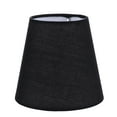 thumbnail image 1 of Howish lamp shade Black Cloth Lampshade for Clip-on Bulb Wall Light,cloth(5.51"X5.12"X5.12"), 1 of 8