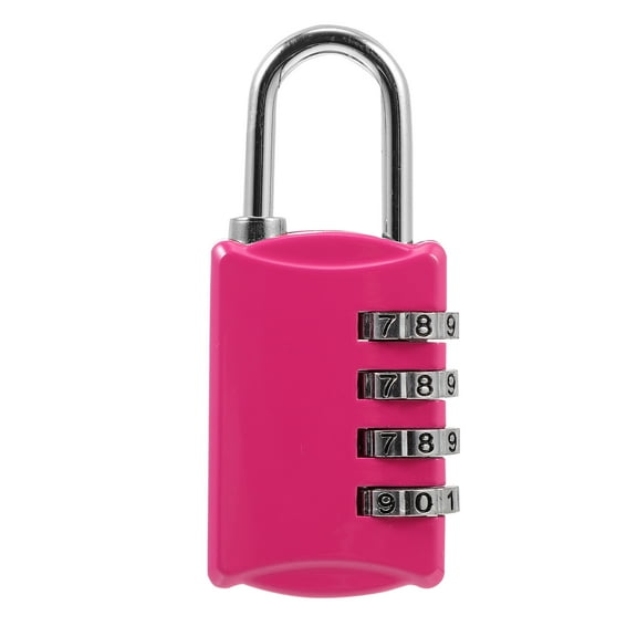 FRCOLOR 4 Locker Lock Combination Padlock for School Gym Locker