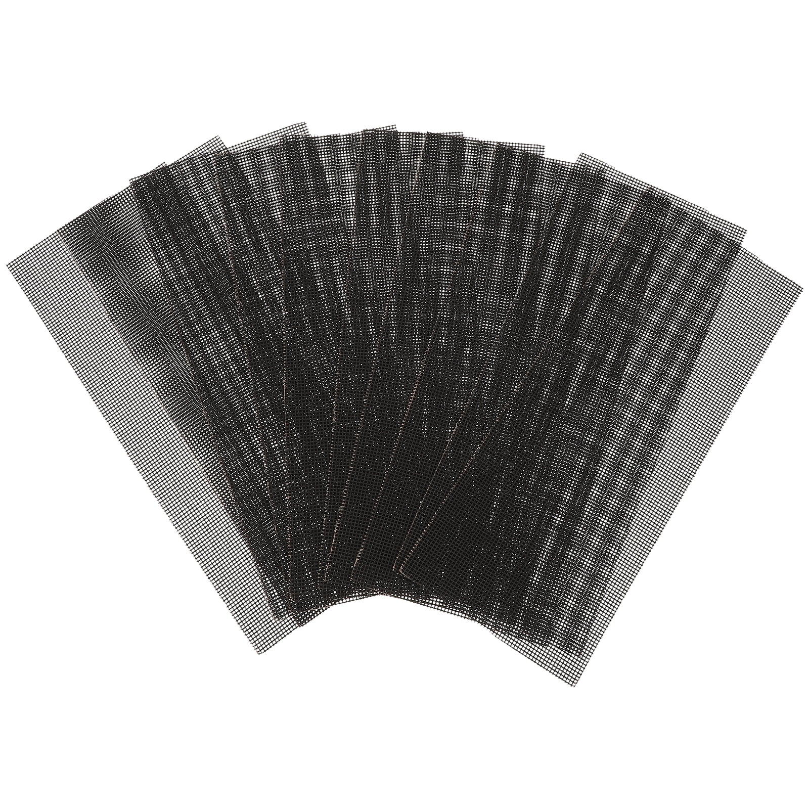 Send Paper Base WRISTBIQUE Sandpaper Mesh Sanding Sheets Fiber Cloth Base 10pcs for ...