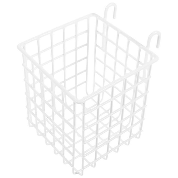 Howish over the door basket Wire Storage Basket Hanging Wall Organizer Iron Under Door Rack for Home(5.51"X3.94"X3.94")