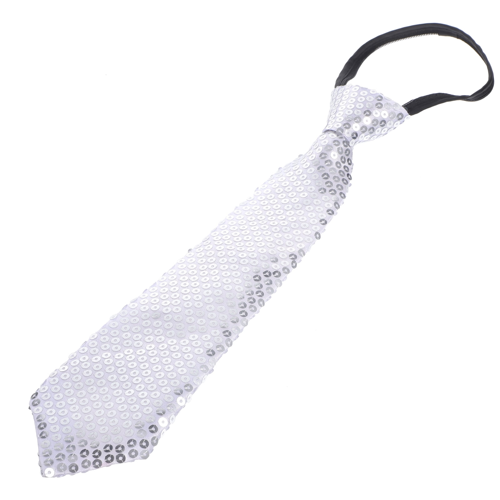 sequin necktie
