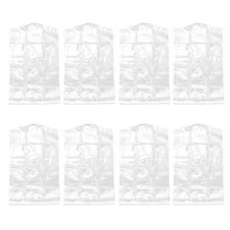 Howish suit cover 30 Clear Plastic Garment Bags for Home Use(39.37"X23.62"X0.04")