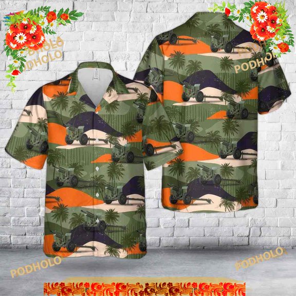 Howitzer Funny Hawaiian Shirt