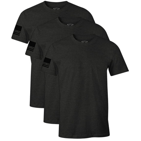Howitzer Men's T-shirt Standard Basic Packs Charcoal