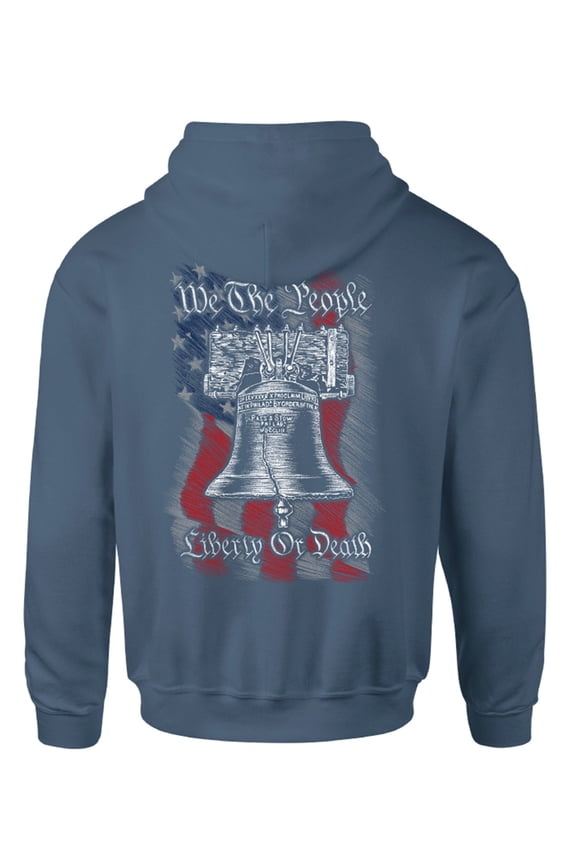 Style Men's Hoodie Flag Pullover