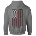 thumbnail image 1 of Howitzer Style Men's Hoodie Pullover Viking Flag Military Grunt MFG, 1 of 6