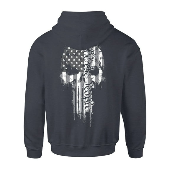 Howitzer Style Men's Hoodie WE SKULL Pullover Military Grunt MFG