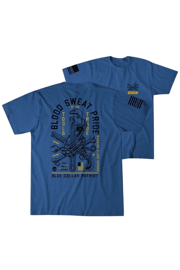Style Men's T-Shirt Blood Sweat Military Grunt MFG