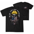 thumbnail image 1 of Howitzer Style Men's T-Shirt Blue Collar Trust Military Grunt MFG, 1 of 8