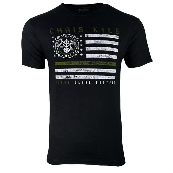 Howitzer Style Men's T-Shirt Chris Kyle Honor Serve Military Grunt MFG