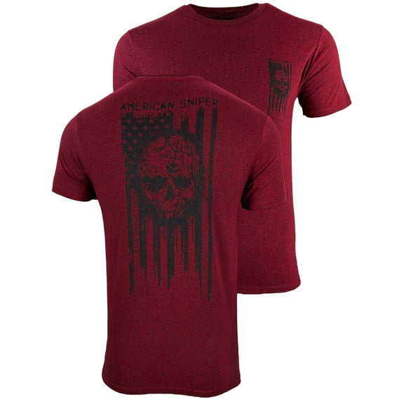 Howitzer Style Men's T-Shirt Chris Kyle Sniper Flag Military Grunt MFG