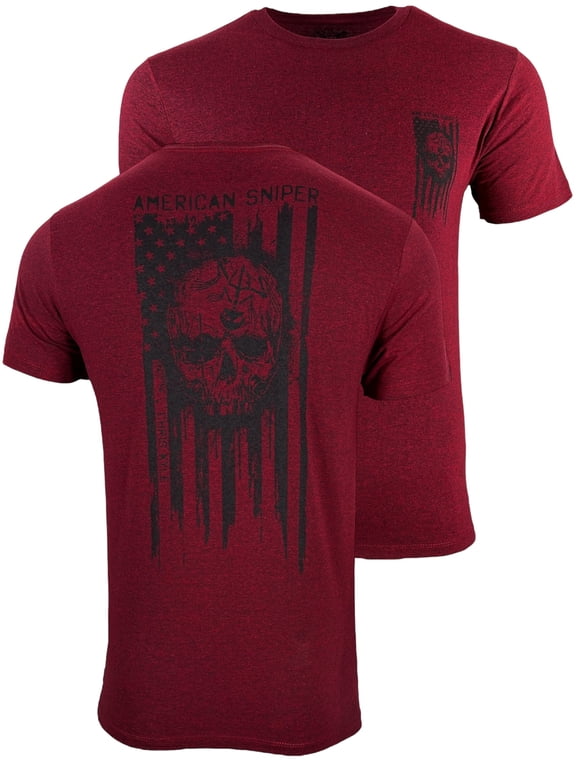 Style Men's T-Shirt Chris Kyle Sniper Flag Military Grunt MFG